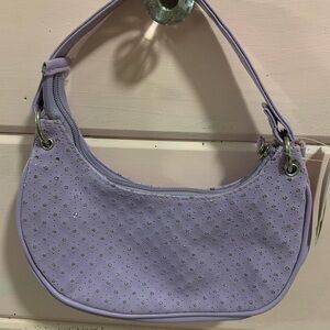Clares Lilac Shoulder Bag